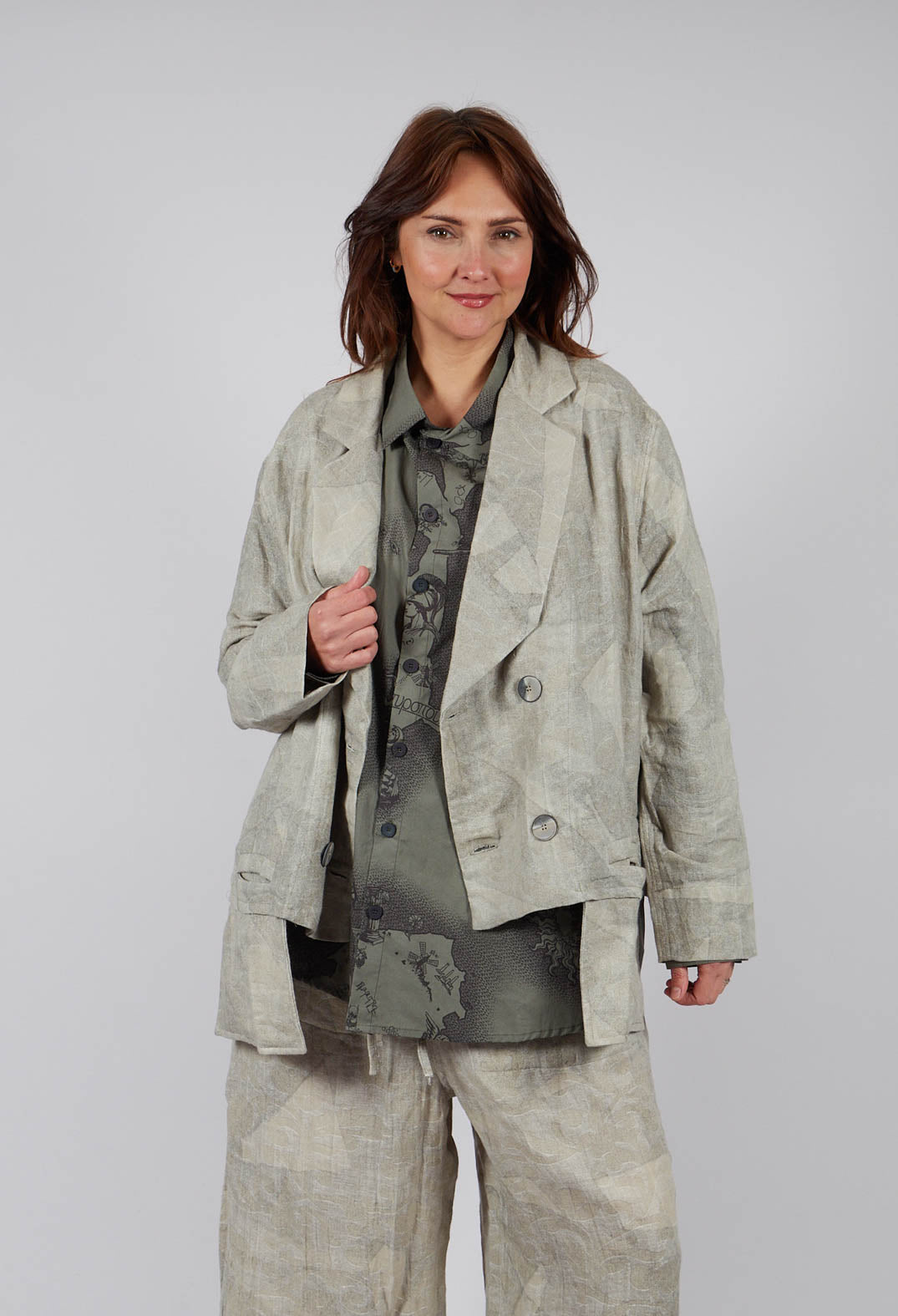 Blanco Jacket in Mineral Green