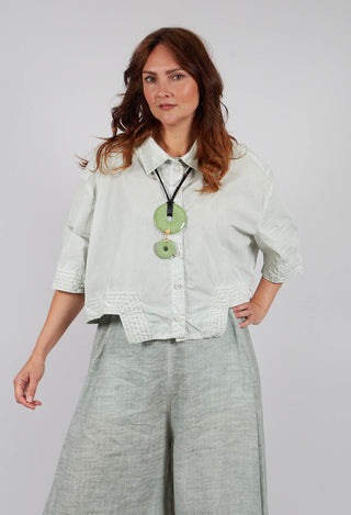 Tasos Shirt in Water Blue