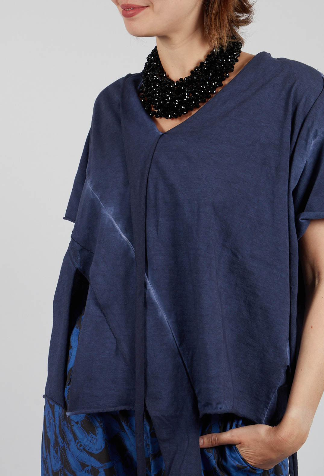 Hidra Top in Twilight Blue