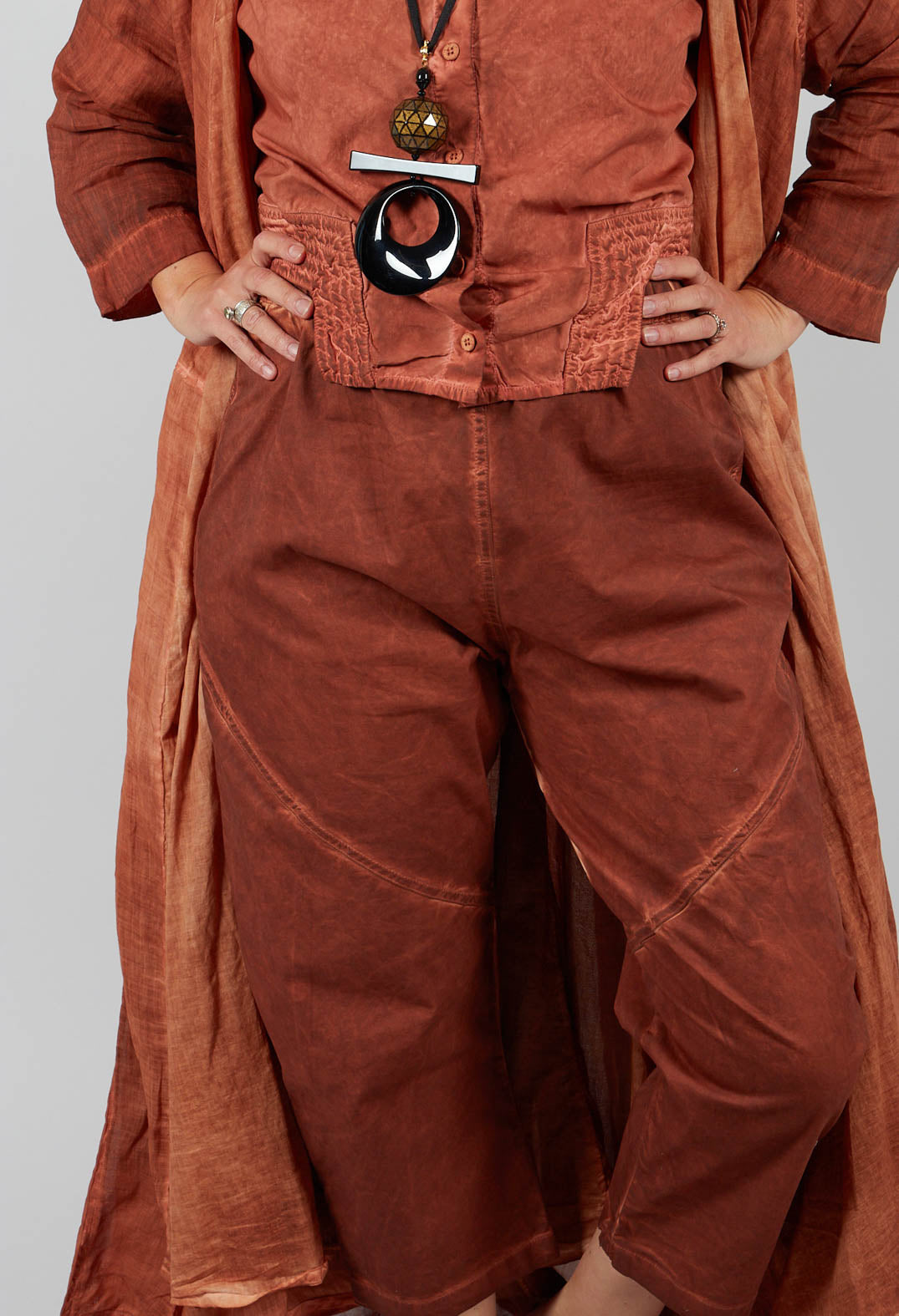 Cactus Trousers in Rusty Sunset