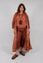 Opuso Dress in Rusty Sunset
