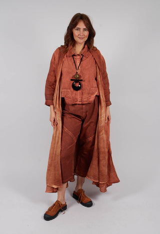 Opuso Dress in Rusty Sunset