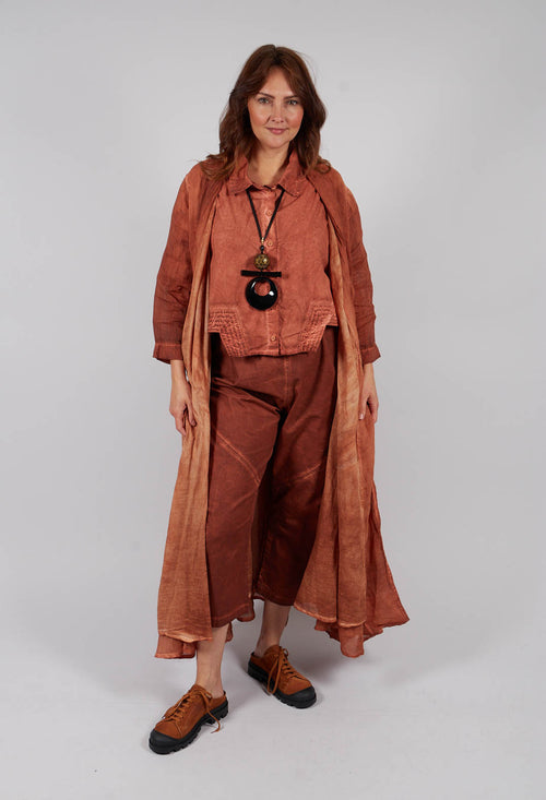 Opuso Dress in Rusty Sunset