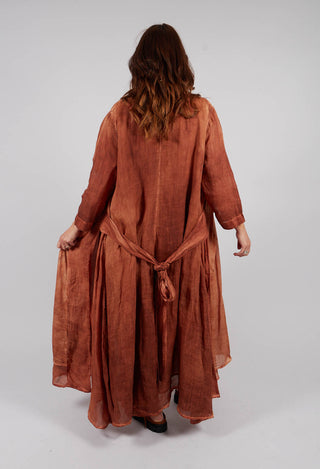 Opuso Dress in Rusty Sunset