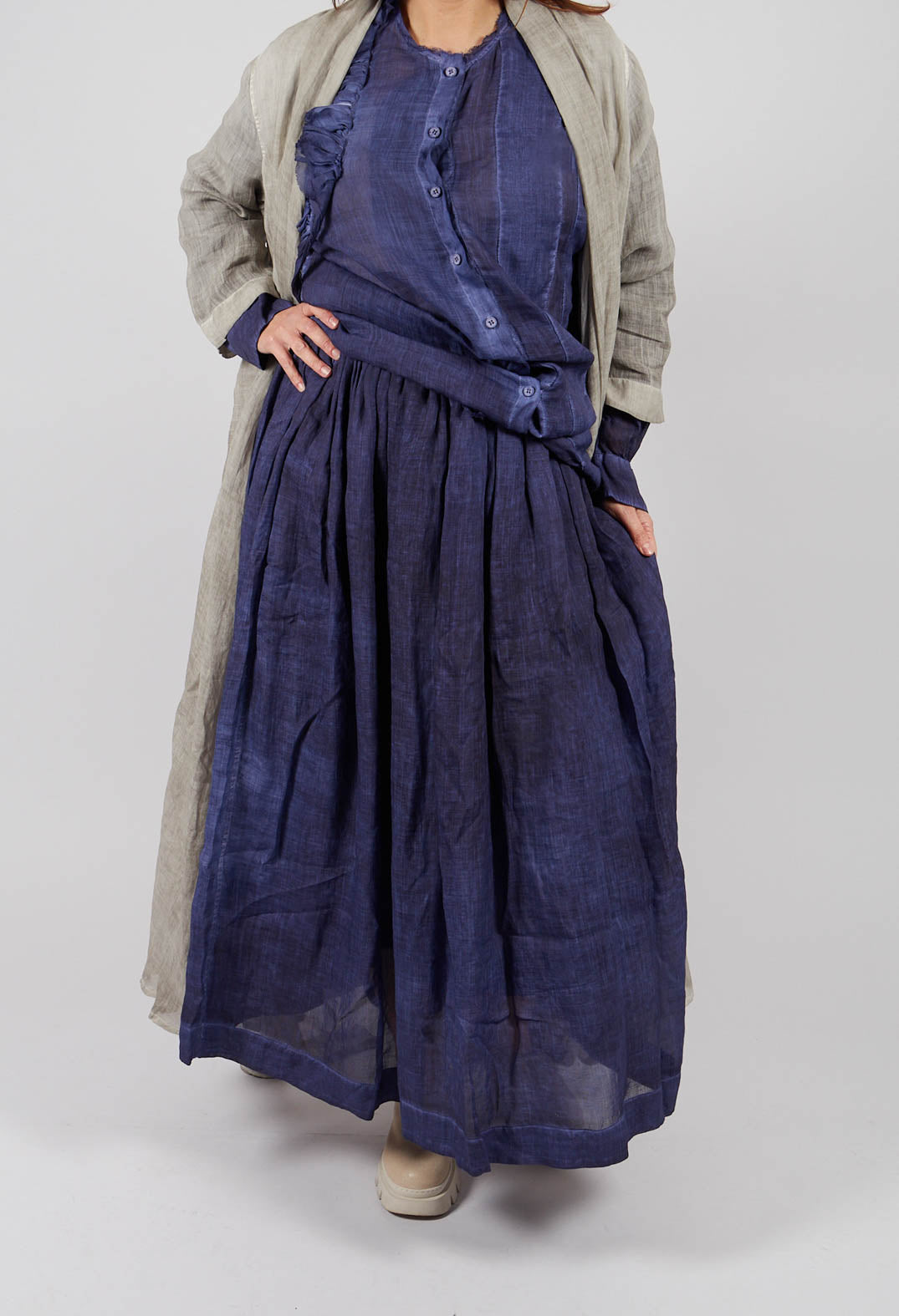 Victoria Skirt in Twilight Blue