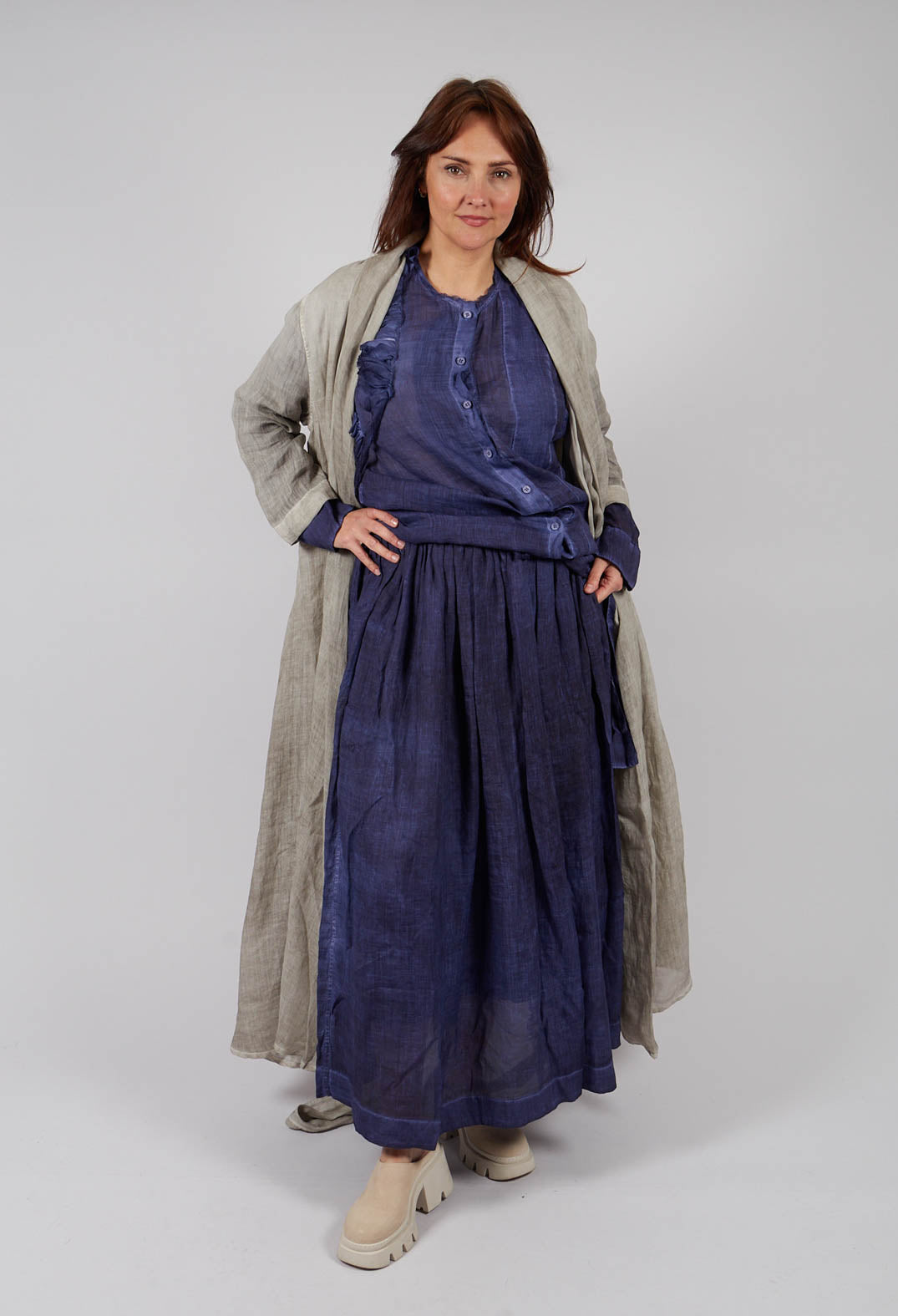 Victoria Skirt in Twilight Blue