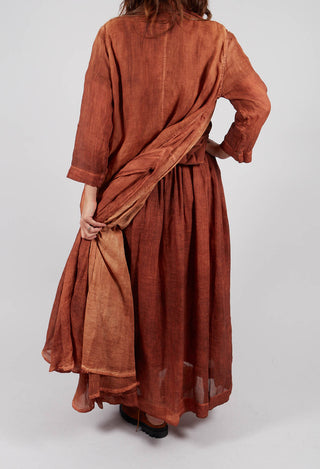 Victoria Skirt in Rusty Sunset