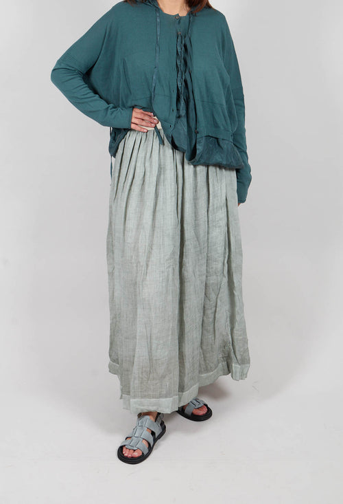 Victoria Skirt in Water Blue