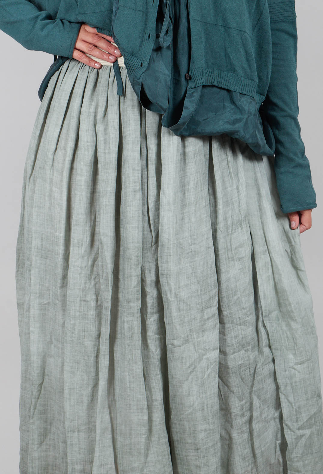 Victoria Skirt in Water Blue