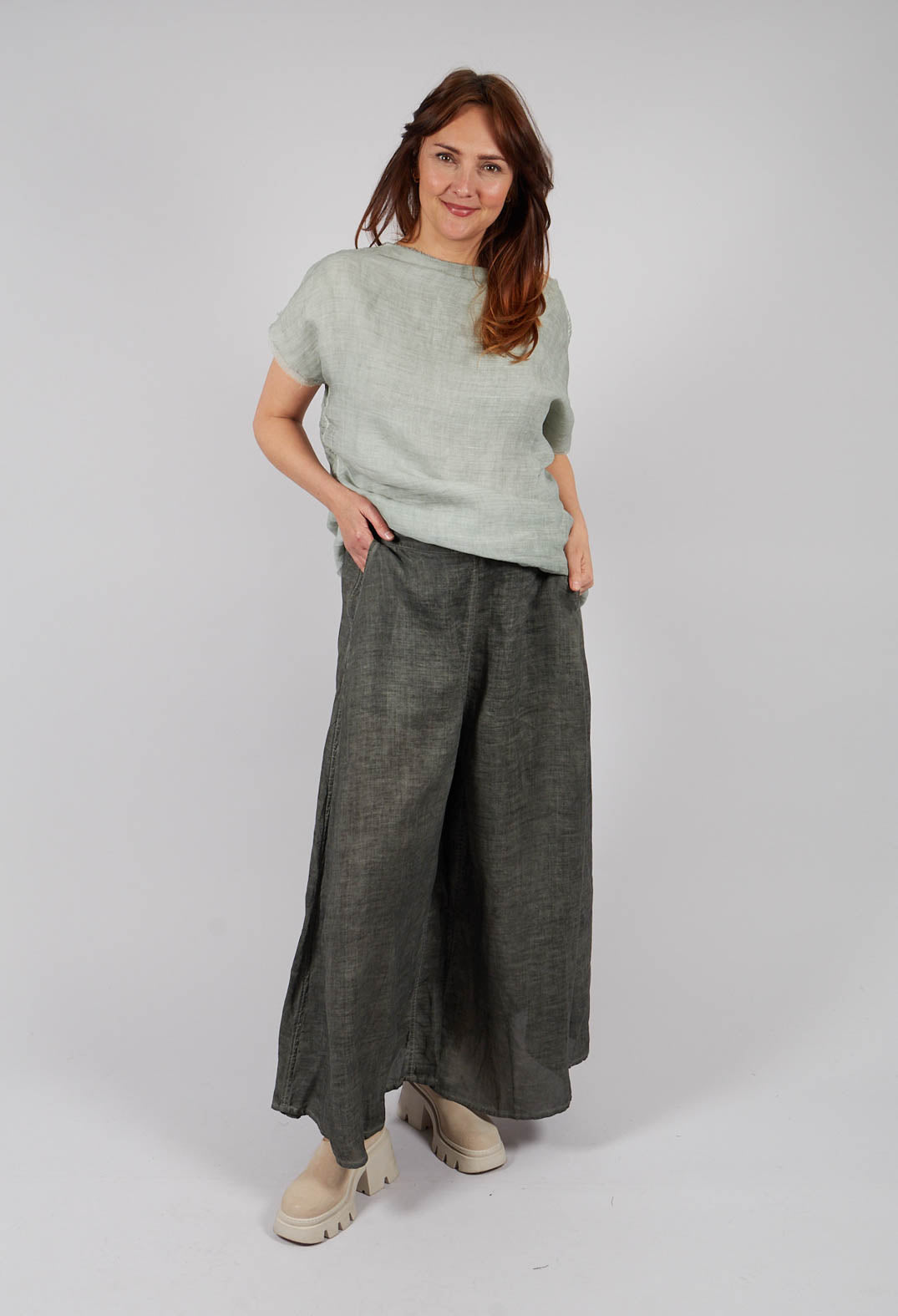 Krikelo Trousers in Forest Green