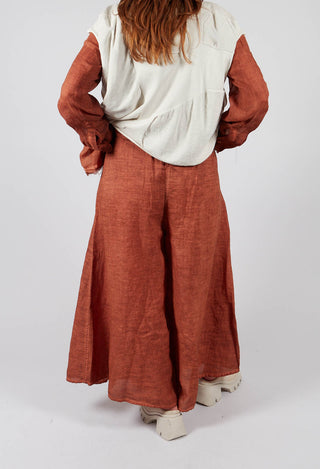 Krikelo Trousers in Rusty Sunset