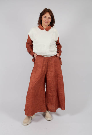 Krikelo Trousers in Rusty Sunset