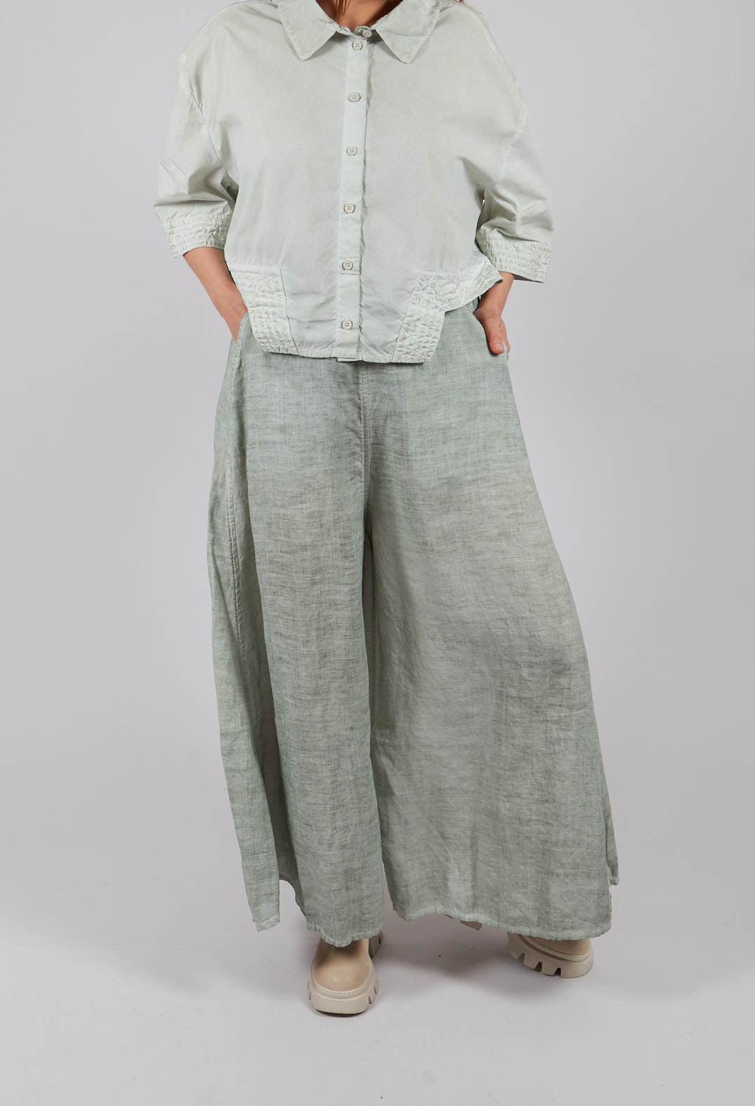 Krikelo Trousers in Water Blue