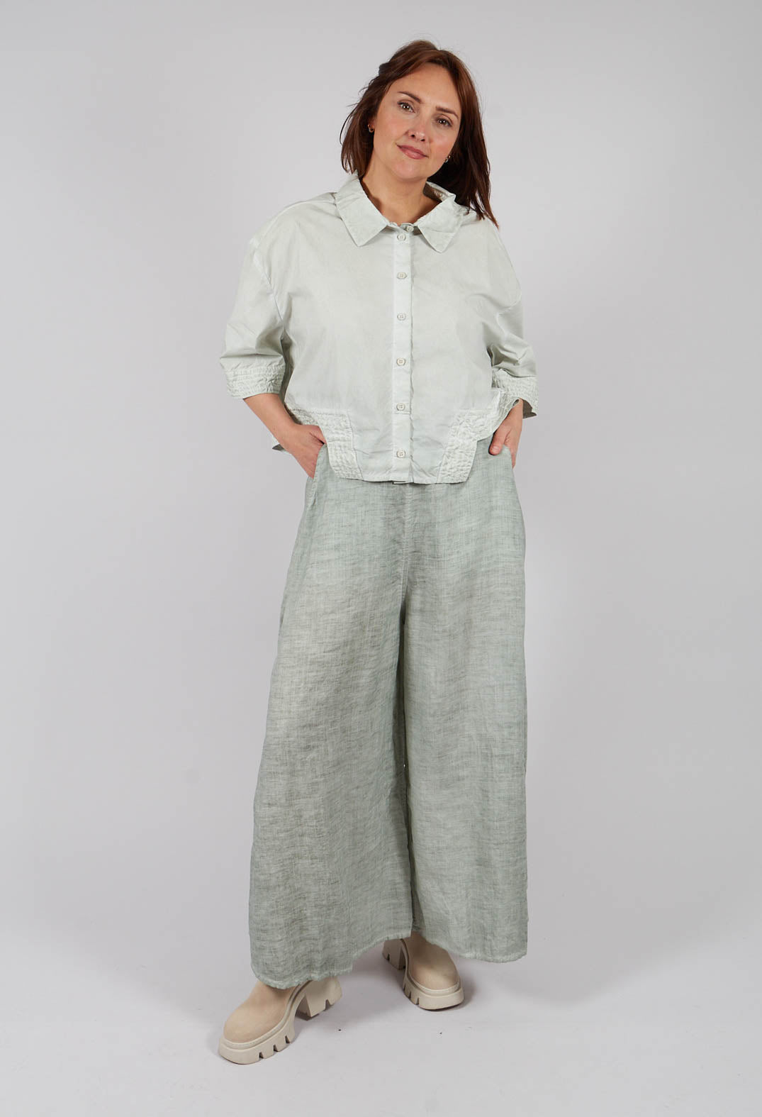 Krikelo Trousers in Water Blue