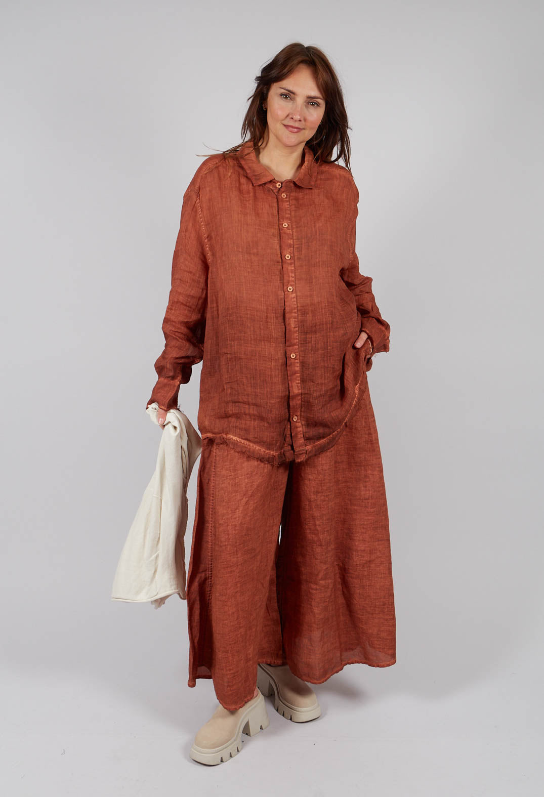 Hormiga Shirt in Rusty Sunset