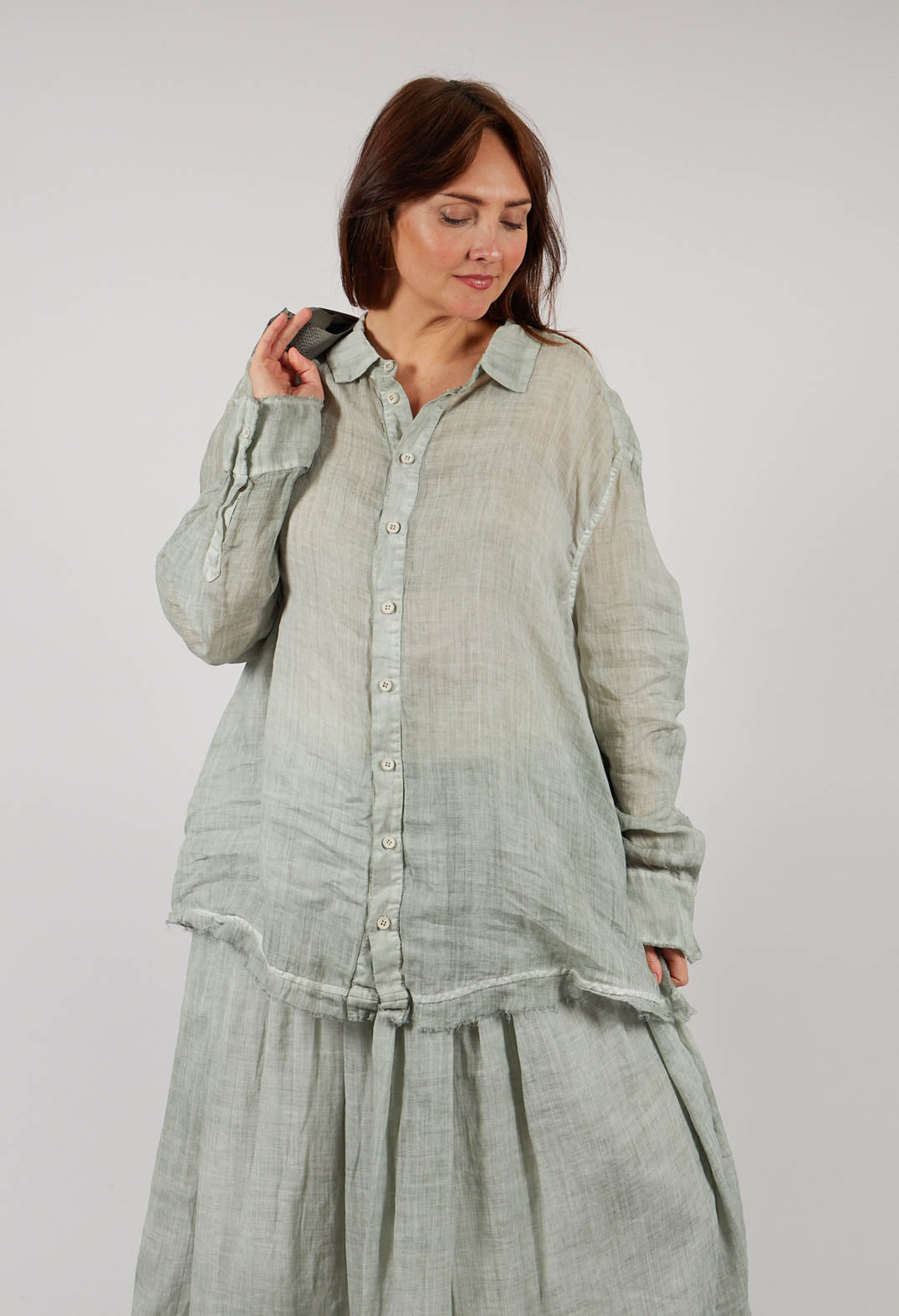 Hormiga Shirt in Water Blue