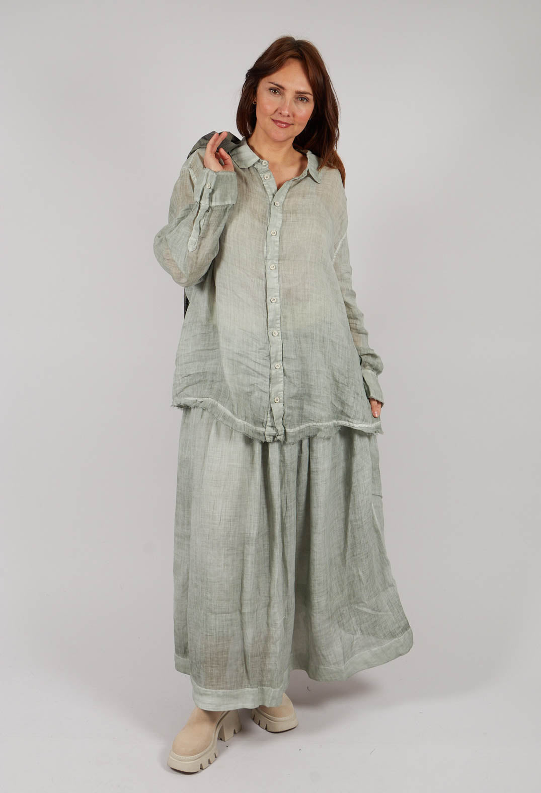 Hormiga Shirt in Water Blue