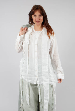 Leer Shirt in Off White