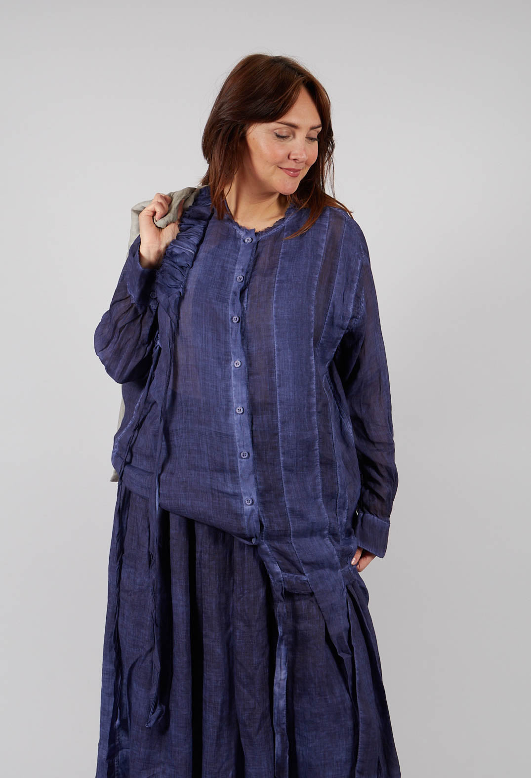 Leer Shirt in Twilight Blue