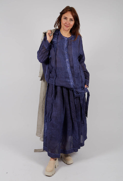 Leer Shirt in Twilight Blue