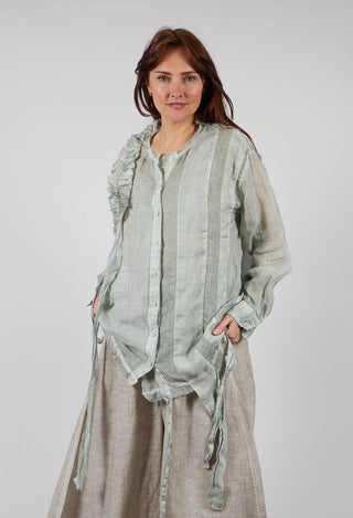 Leer Shirt in Water Blue