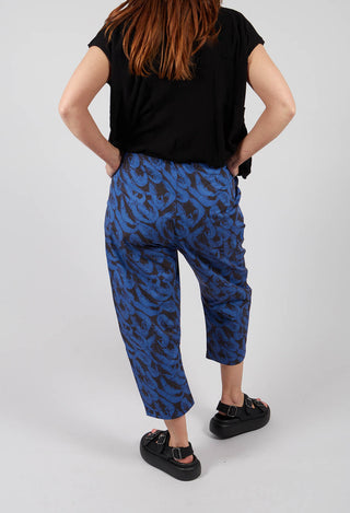 Ojo Trousers in Blue Prawns
