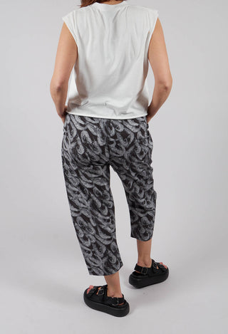 Ojo Trousers in Gray Prawns