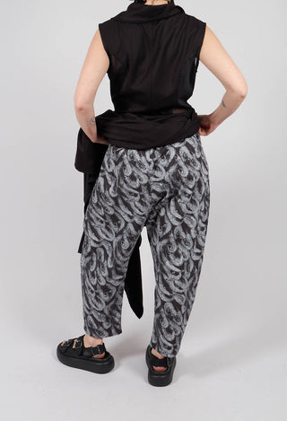 Ojo Trousers in Gray Prawns