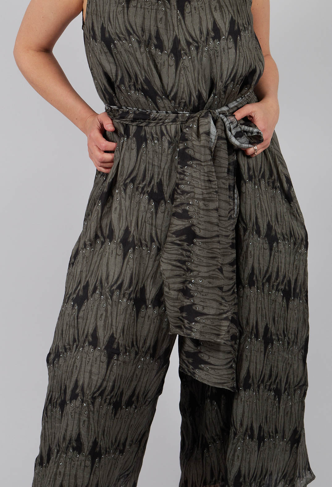 Celia Jumpsuit in Sardines