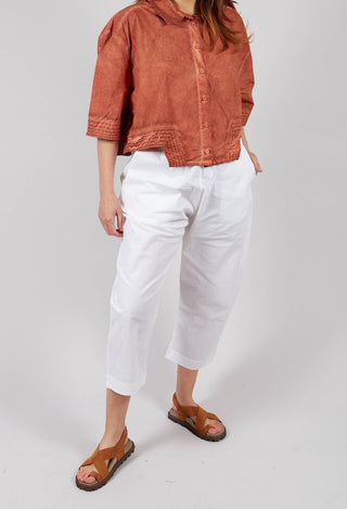 Ojo Trousers in White