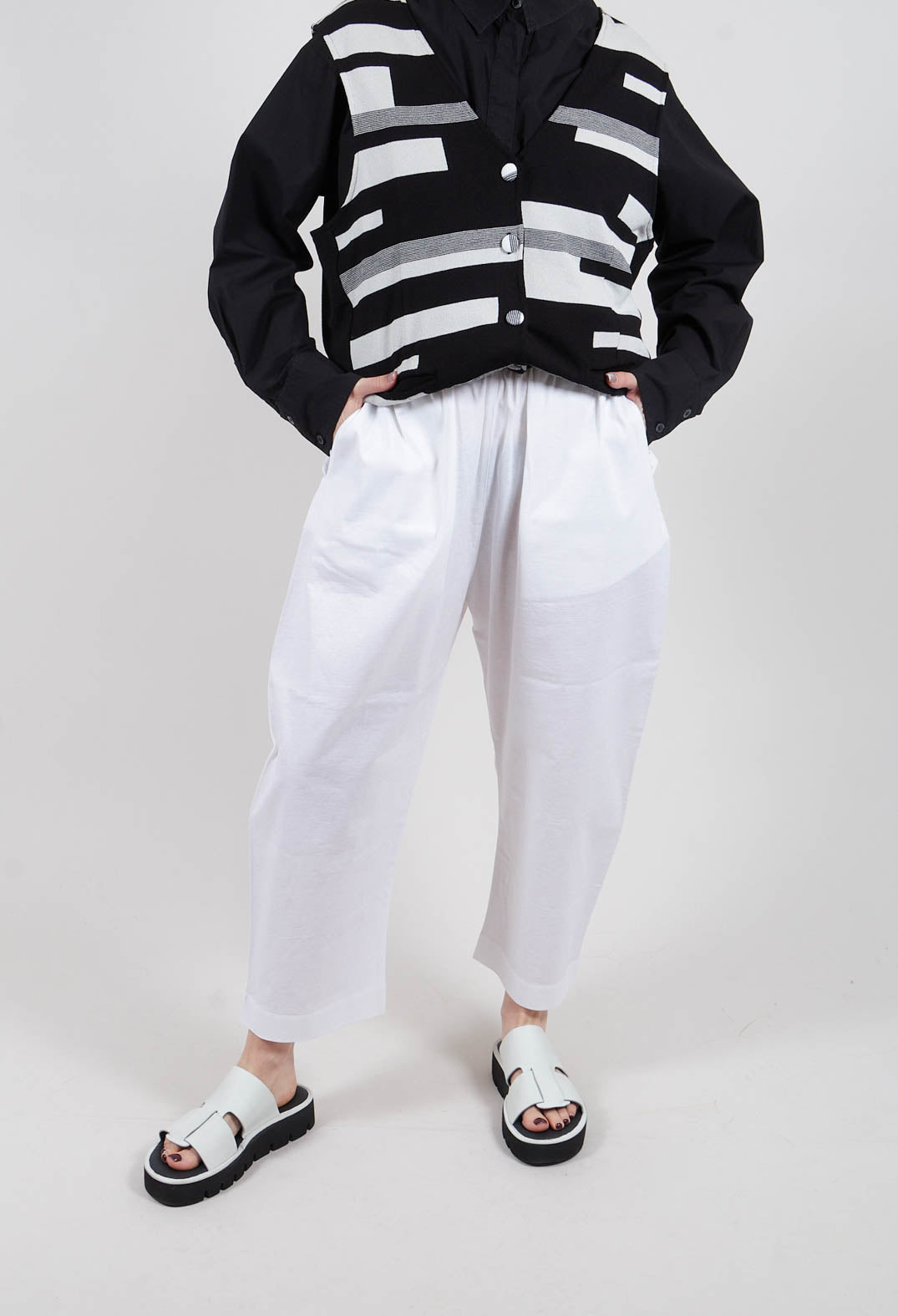 Ojo Trousers in White