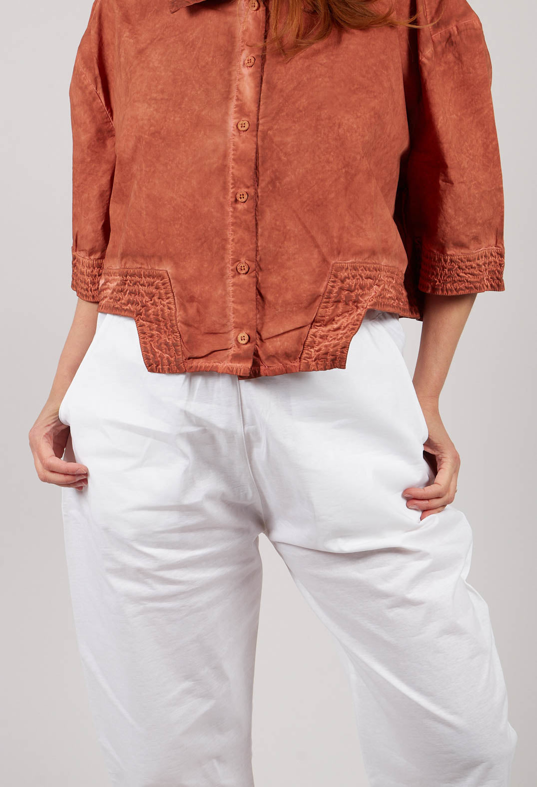 Ojo Trousers in White
