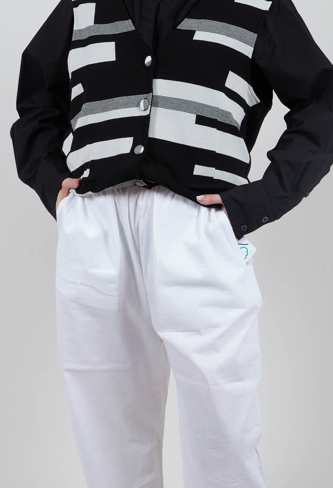 Ojo Trousers in White
