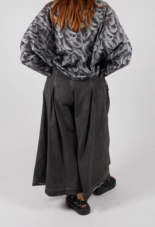 Ios Trousers in Cold Black