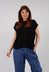 Glikos Knitted Top in Black