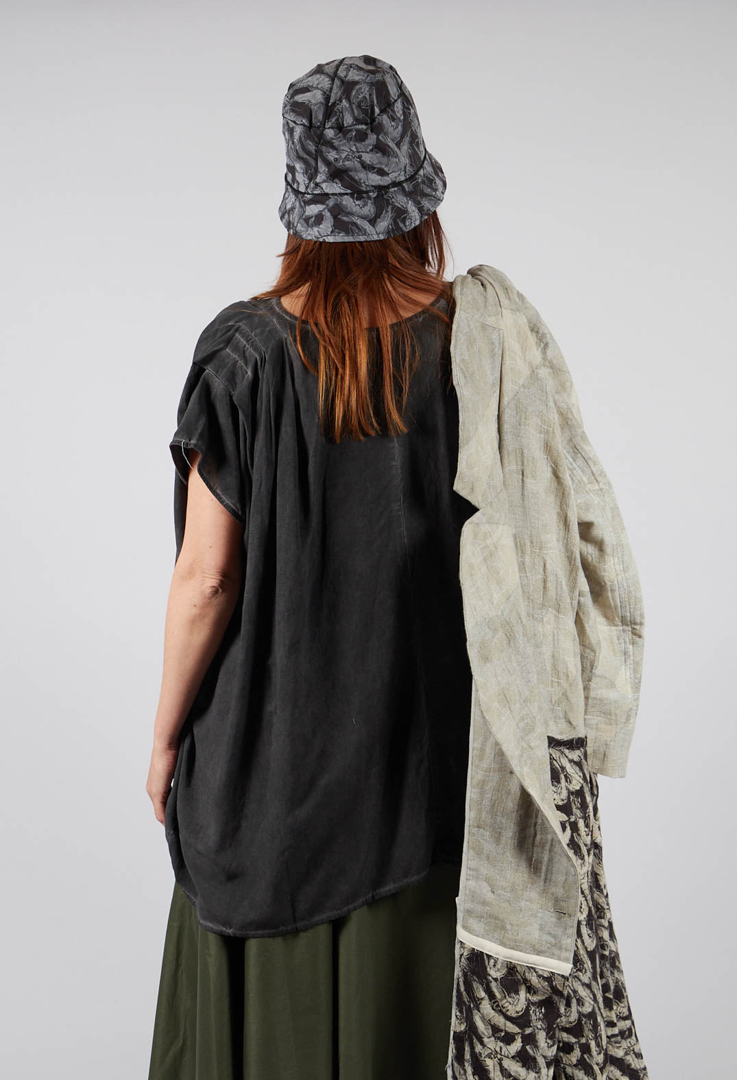Sido Top in Cold Black