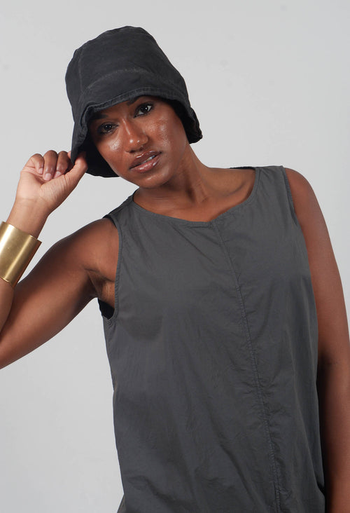 Monte Hat in Cold Black