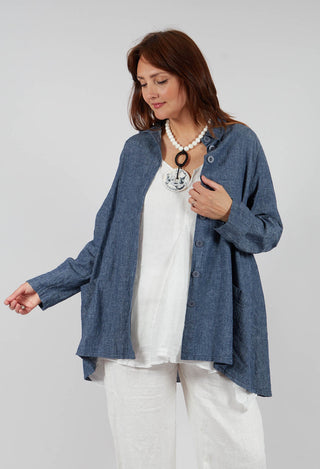 Denim Style Shirt in Indigo