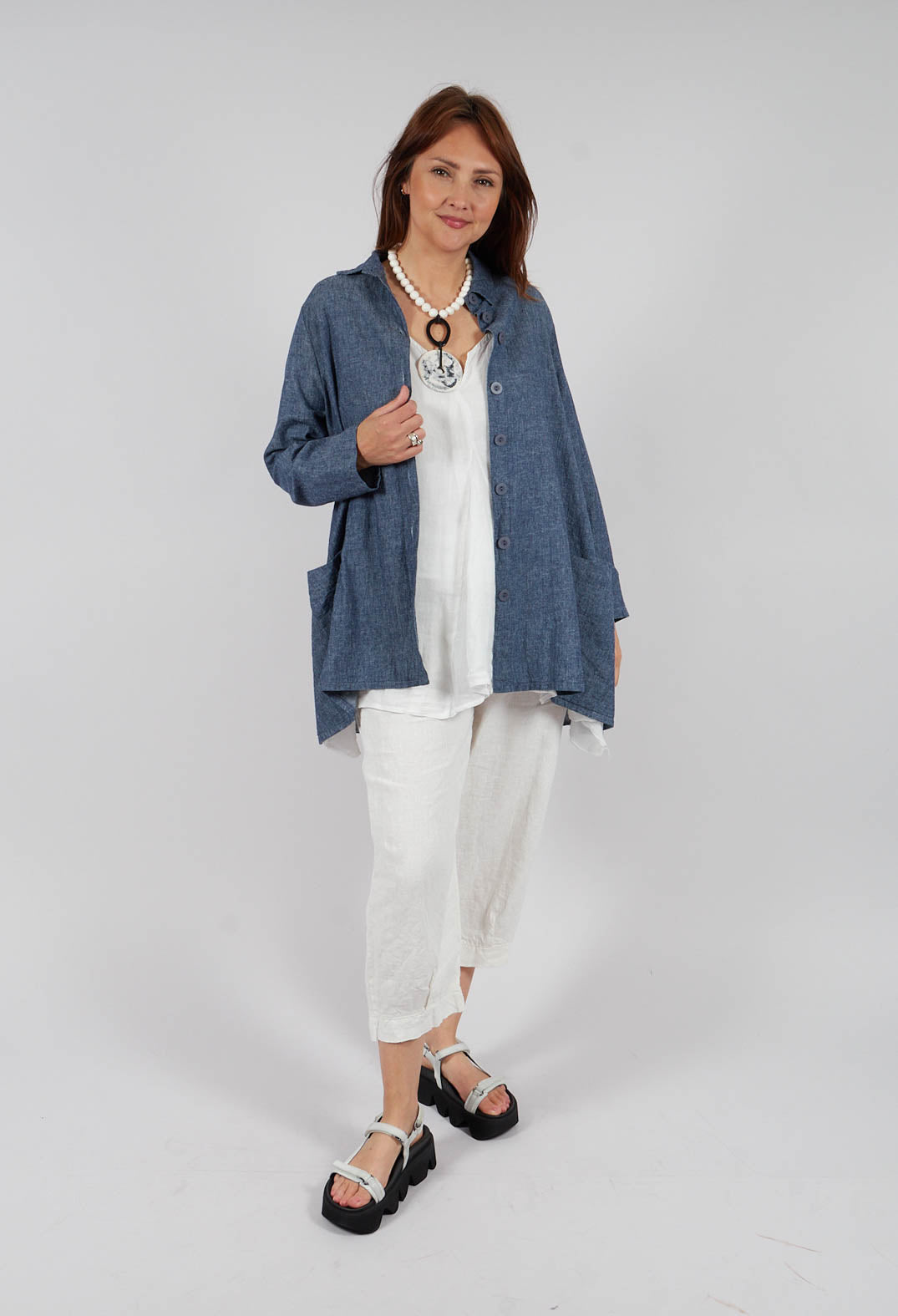 Bardot Top in Off White