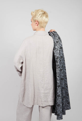 Linen Shirt in Light Grey