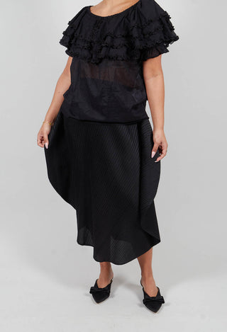 Circle Skirt in Nero