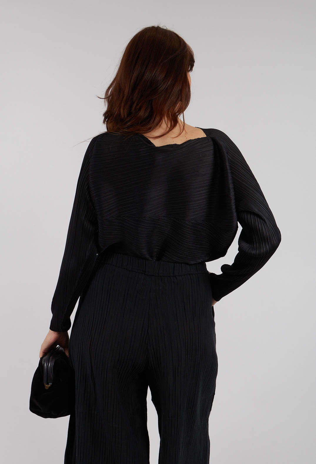 Batwing Top in Nero