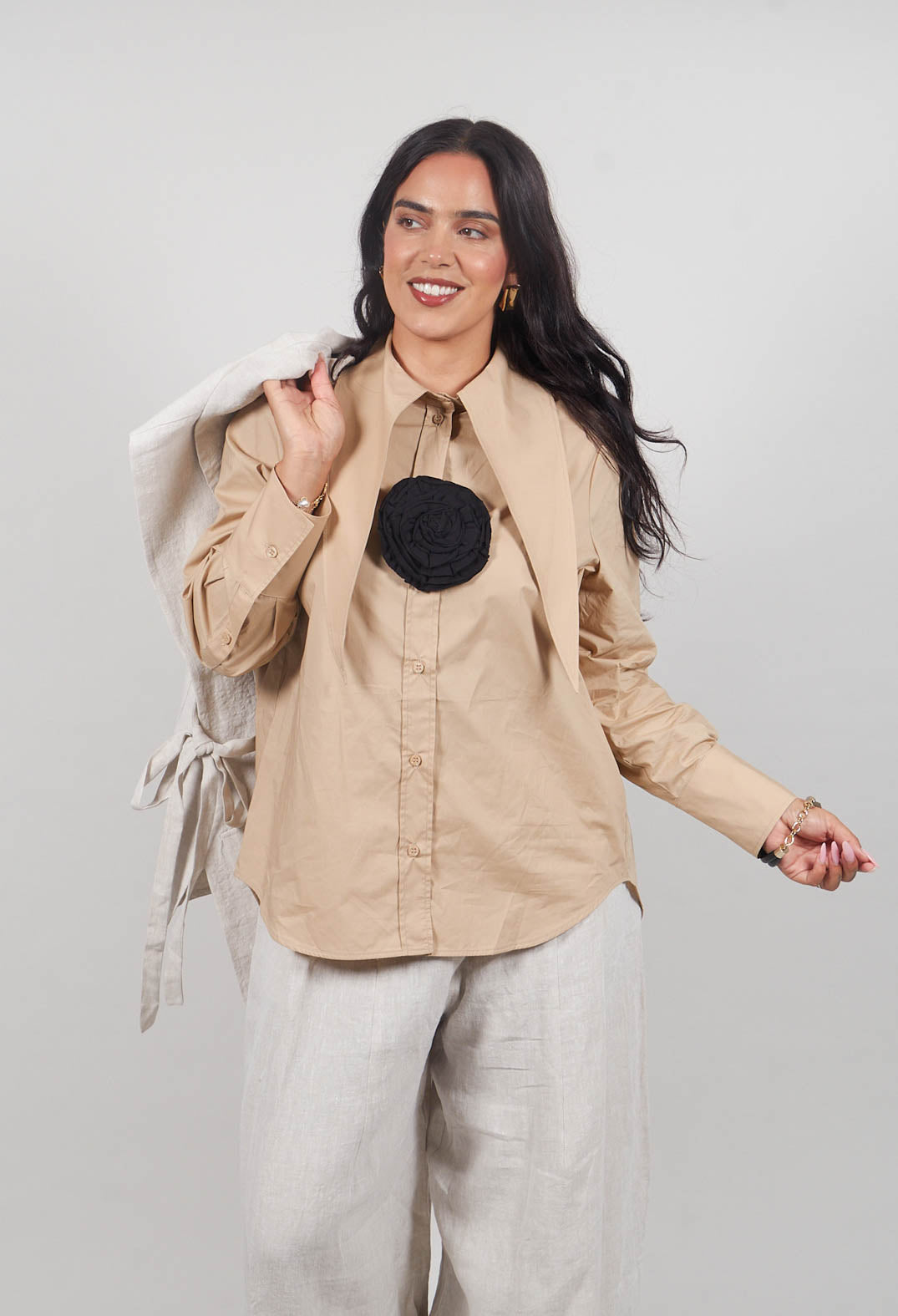 Long Sleeved Shirt in Lark