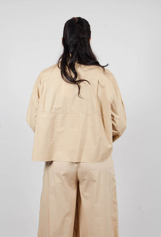 Raw Hem Shirt in Lark