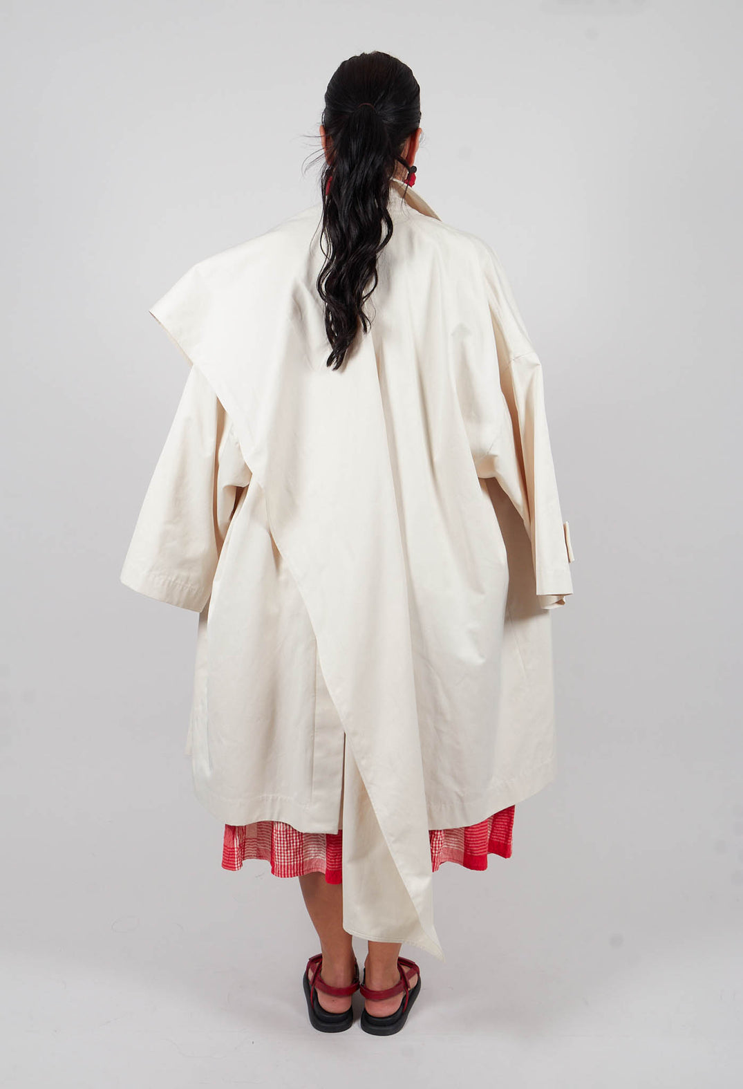 Trench Coat in Vanilla