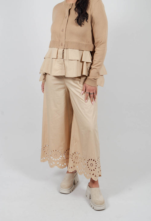 Wide Leg Trouser in Lark