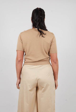Cropped Jumper in Lark