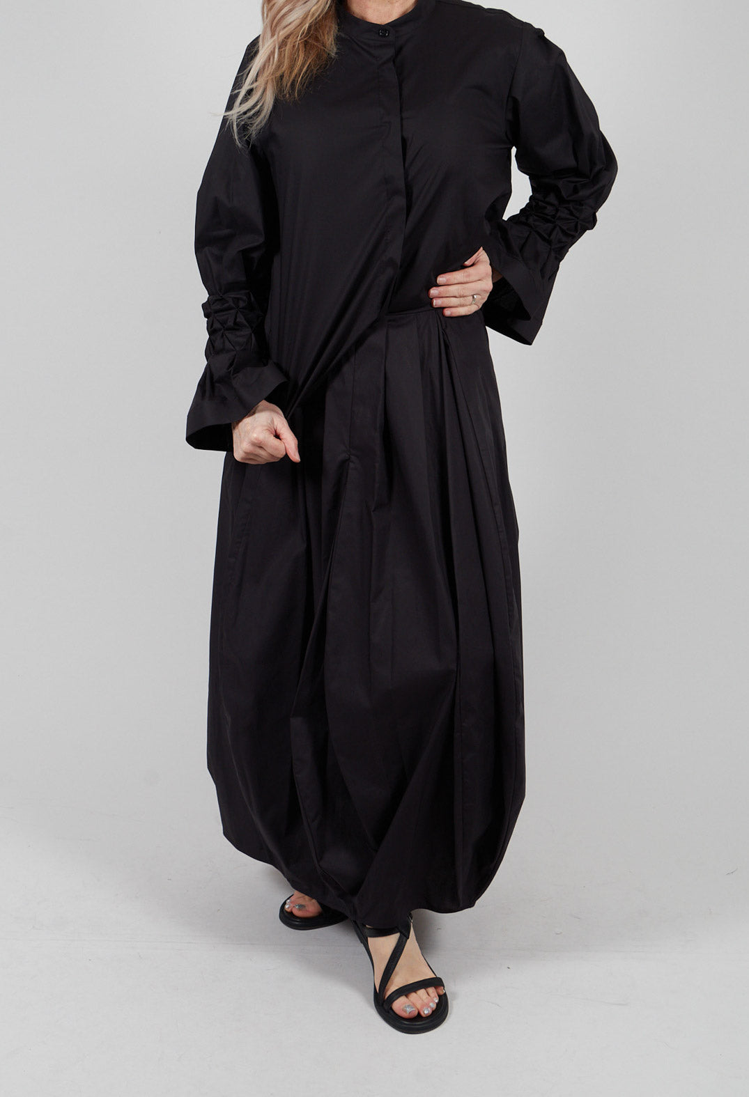 Tulip Skirt in Nero