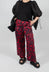 Wide Leg Trouser in Gojiberry and Polinig