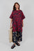 Shift Dress in Gojiberry and Polinig